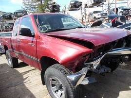 1996 Toyota T100 Burgundy Extended Cab 3.4L AT 4WD #Z24617